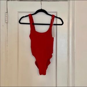 Youswim aplomb one piece in red/rosso